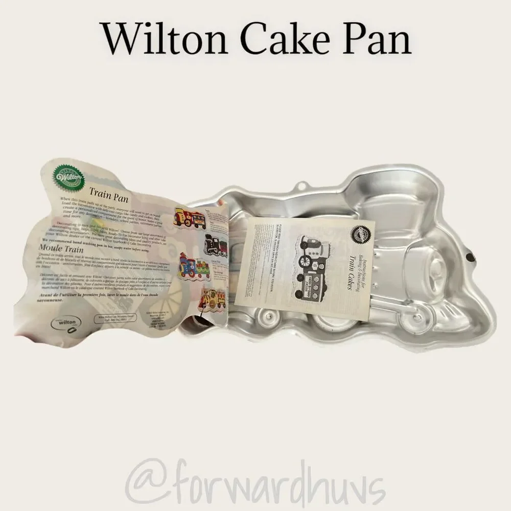 Vintage Wilton Collectable Train Baking Cake Pan
